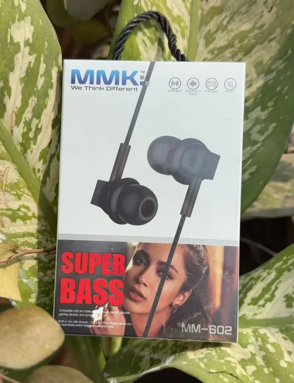 🎧 MMK MM-602 Stereo Earphones - Image 2