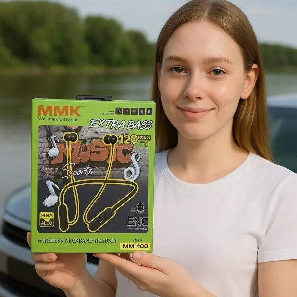 MMK MM100 Wireless Neckband Headset