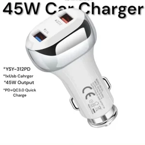🚗🔌 YSY-312PD 45W Car Charger