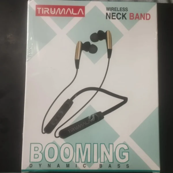 TIRUMALA Wireless Neckband Headphones