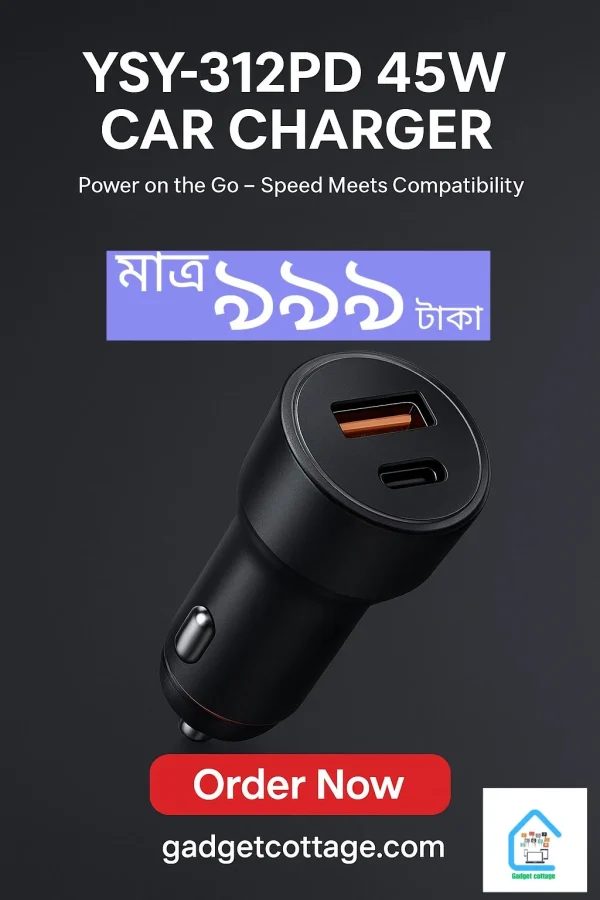 🚗🔌 YSY-312PD 45W Car Charger - Image 2